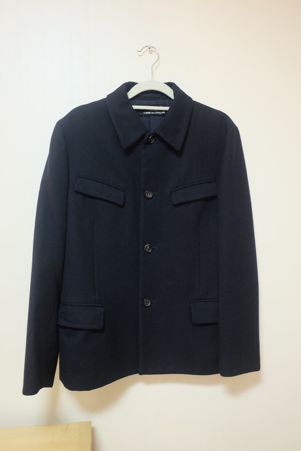 꼼데가르송 트리콧 울 자켓 상품이미지2