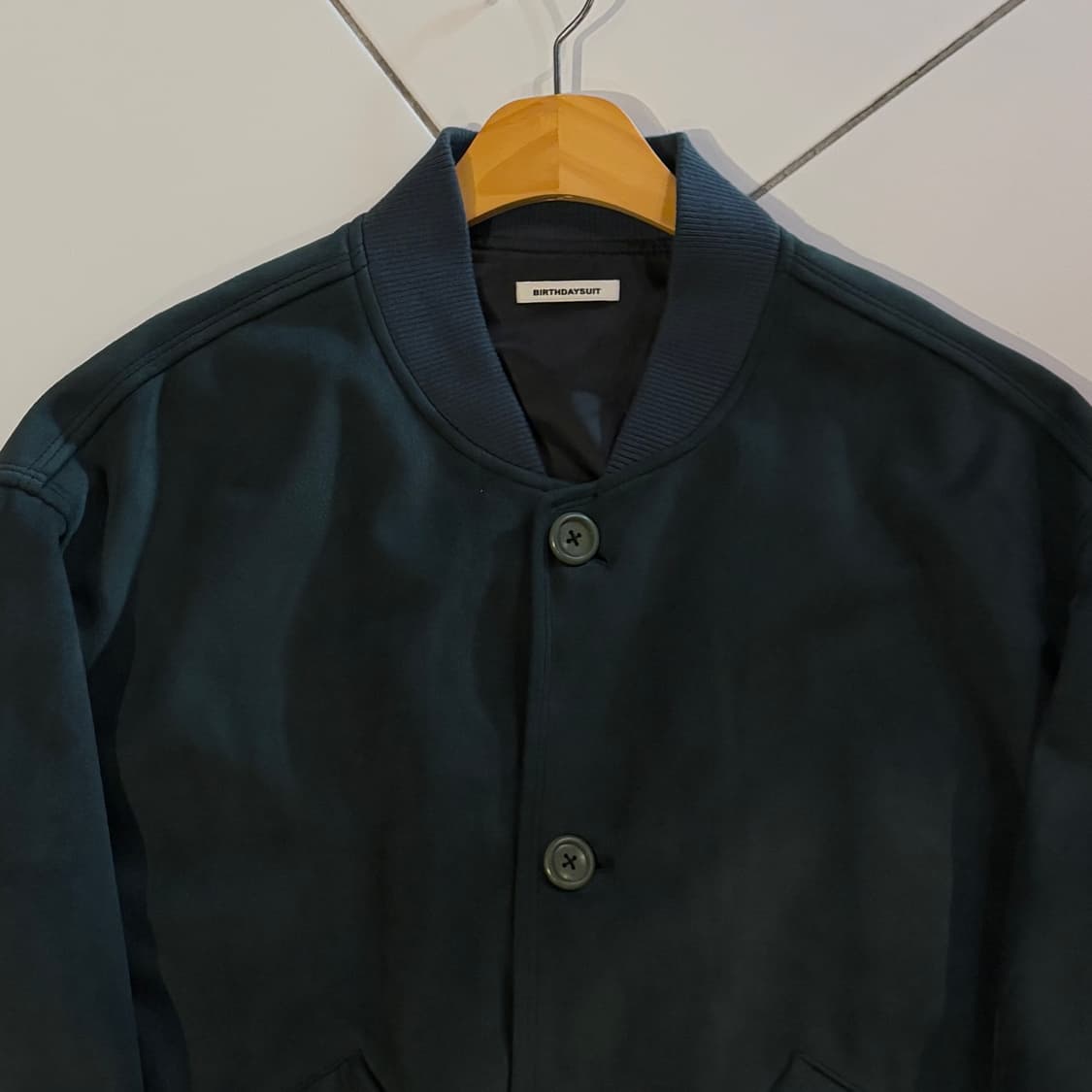 벌스데이수트 그린 블루종 자켓 상품이미지2