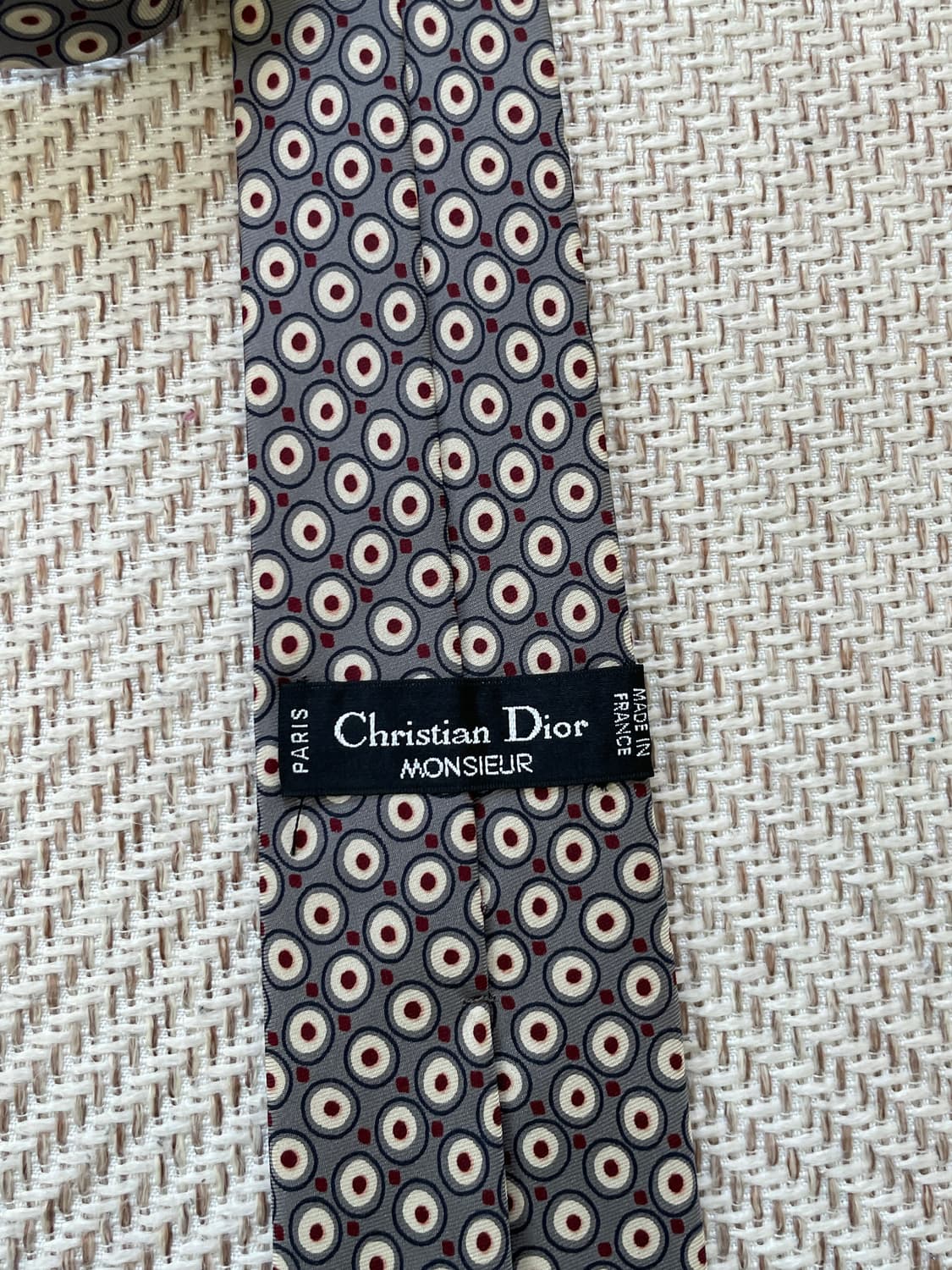 크리스찬 디올 무슈 실크 넥타이  J03972 상품이미지5