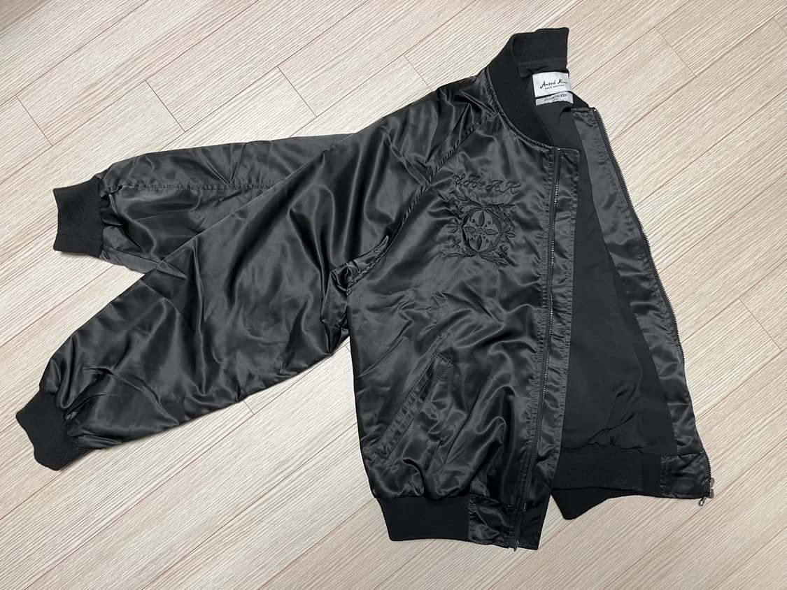 앙드레김 x 슬로우애시드 새틴 자켓 상품이미지2
