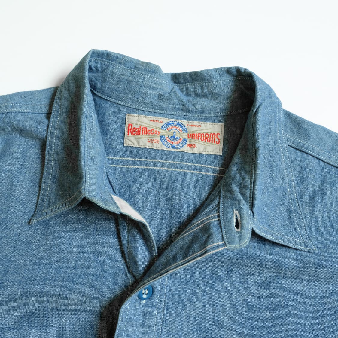 리얼맥코이 USN 샴브레이셔츠 17(100-105) 상품이미지4