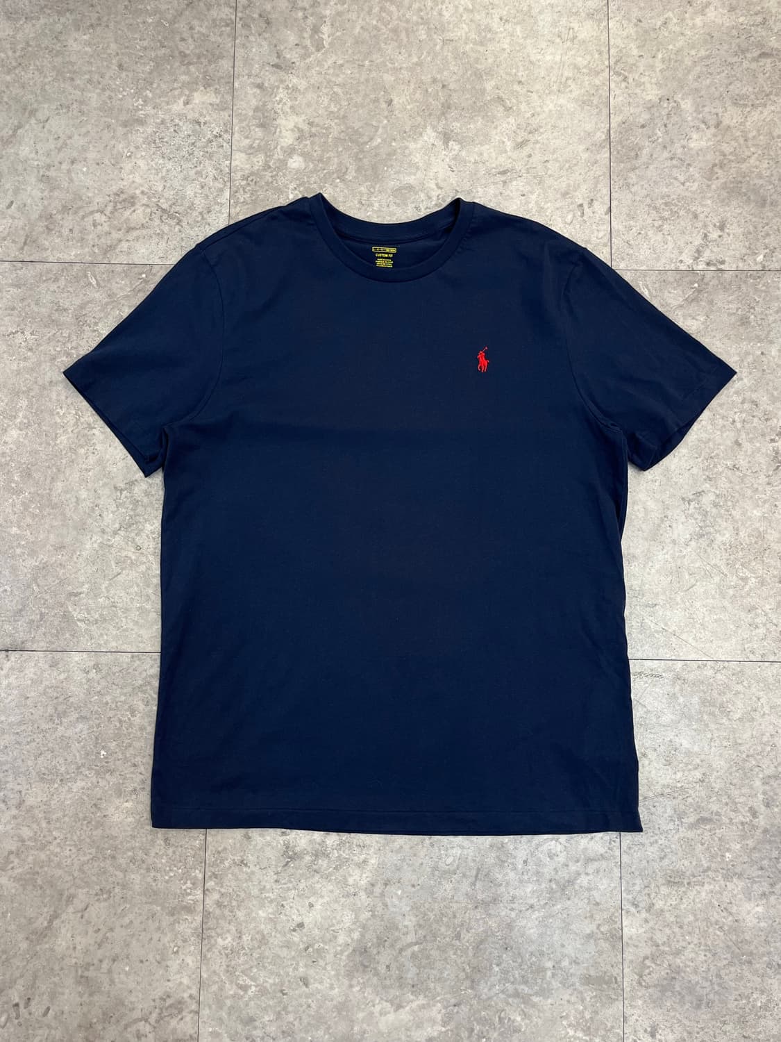 폴로 랄프로렌 베이직 반팔티 네이비 L #csz3791 상품이미지4