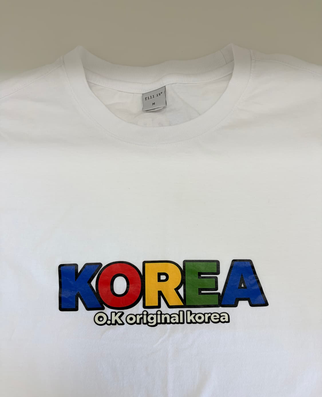 빈티지 컬러 반팔티 (새제품) 상품이미지1