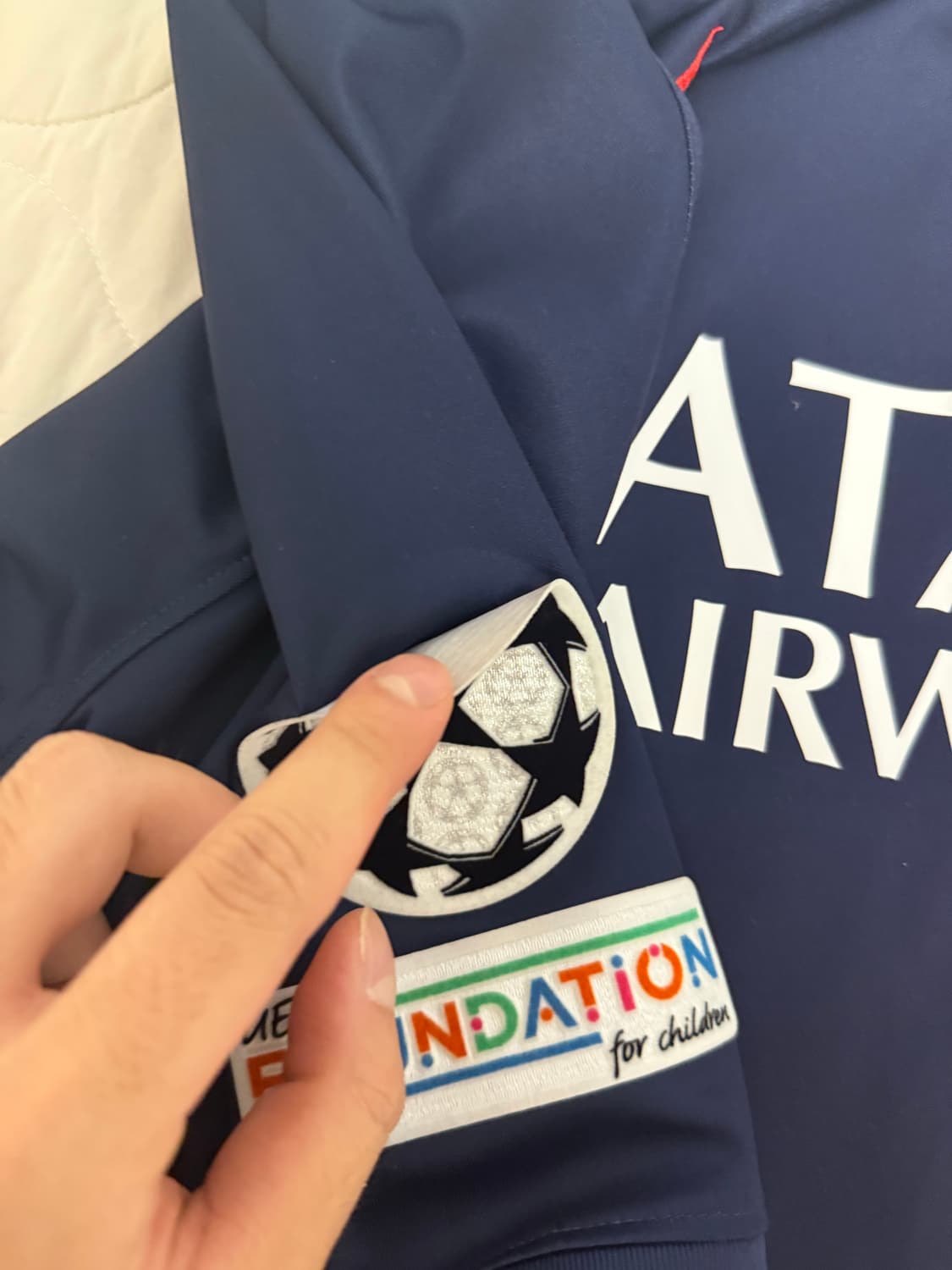 23/24 psg 홈 유니폼 상품이미지4