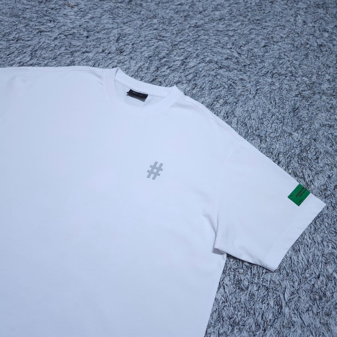 빈트릴) XL 남자 해시태그 반팔라운드티 / 왕눈이샵 상품이미지4