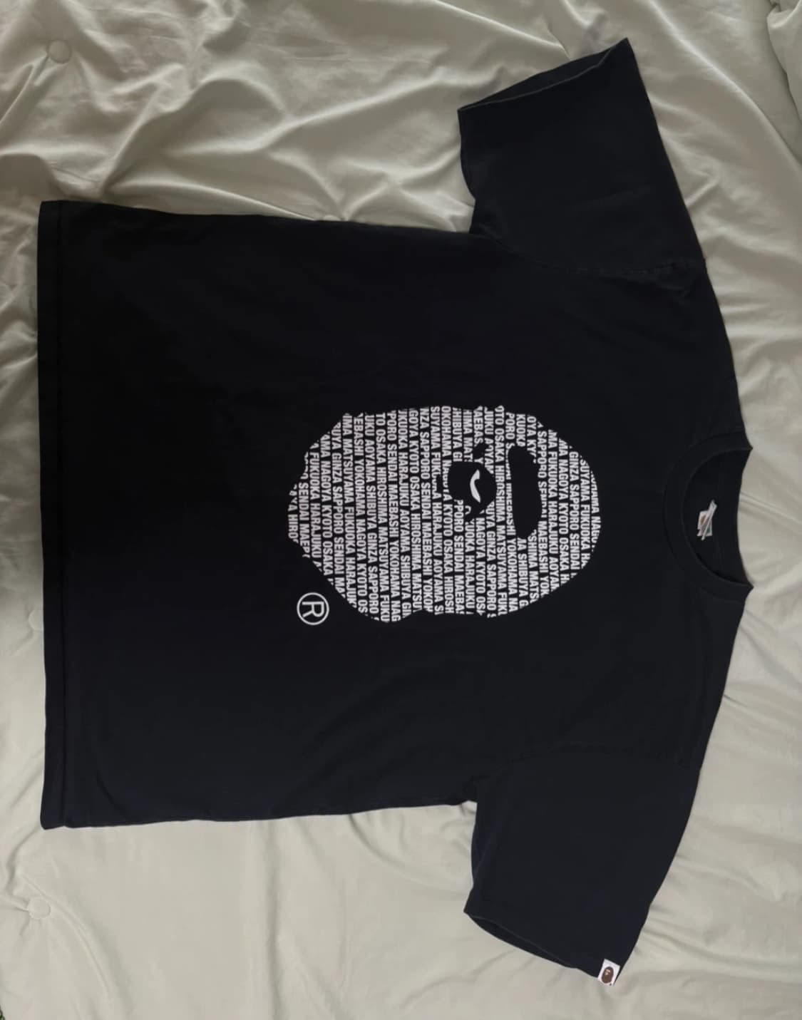 베이프 재팬 에이프 헤드 티셔츠 블랙 3XL 상품이미지2