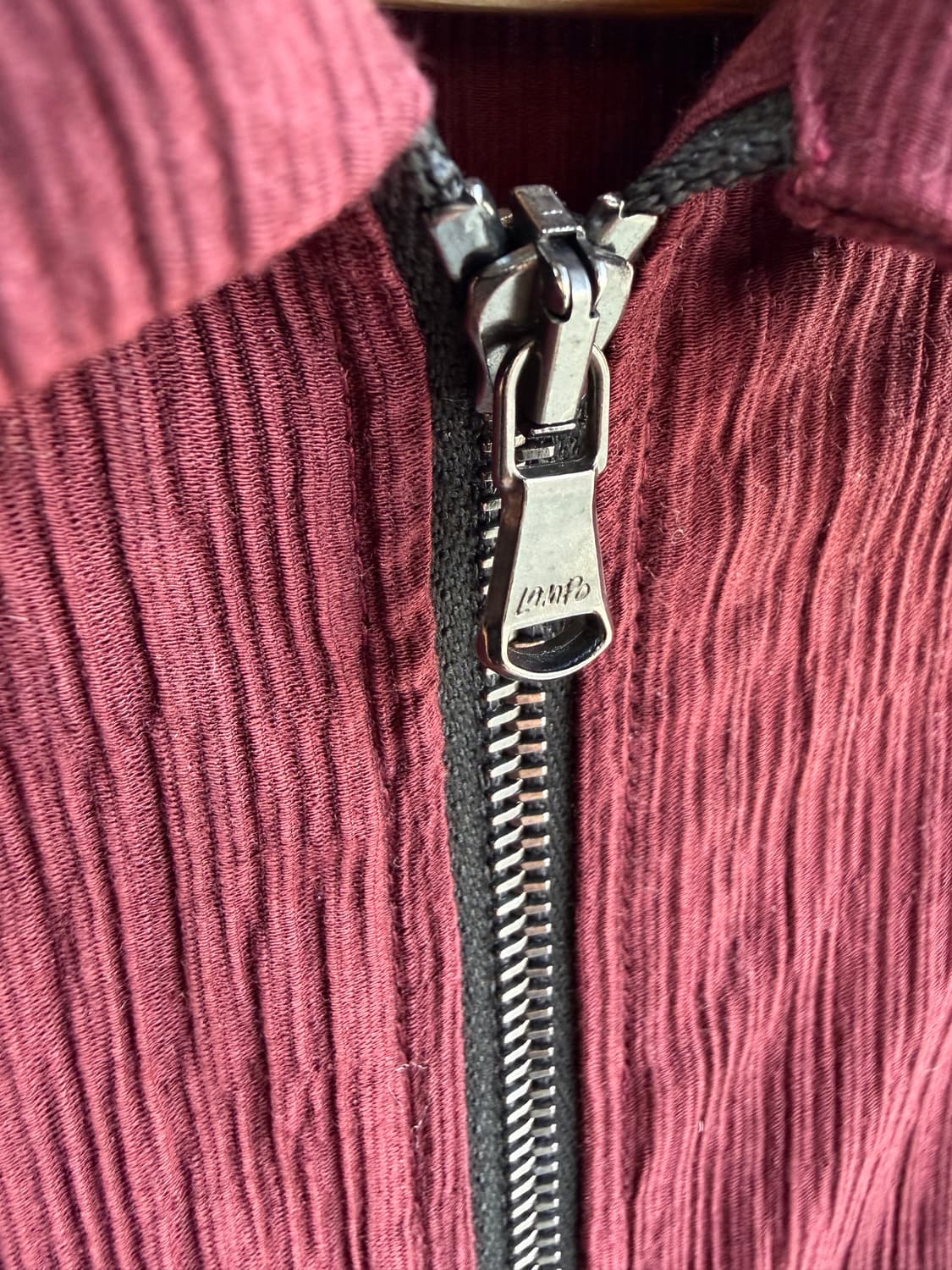 105/ 타임옴므 24-25FW 크링클 집업 셔츠  상품이미지7