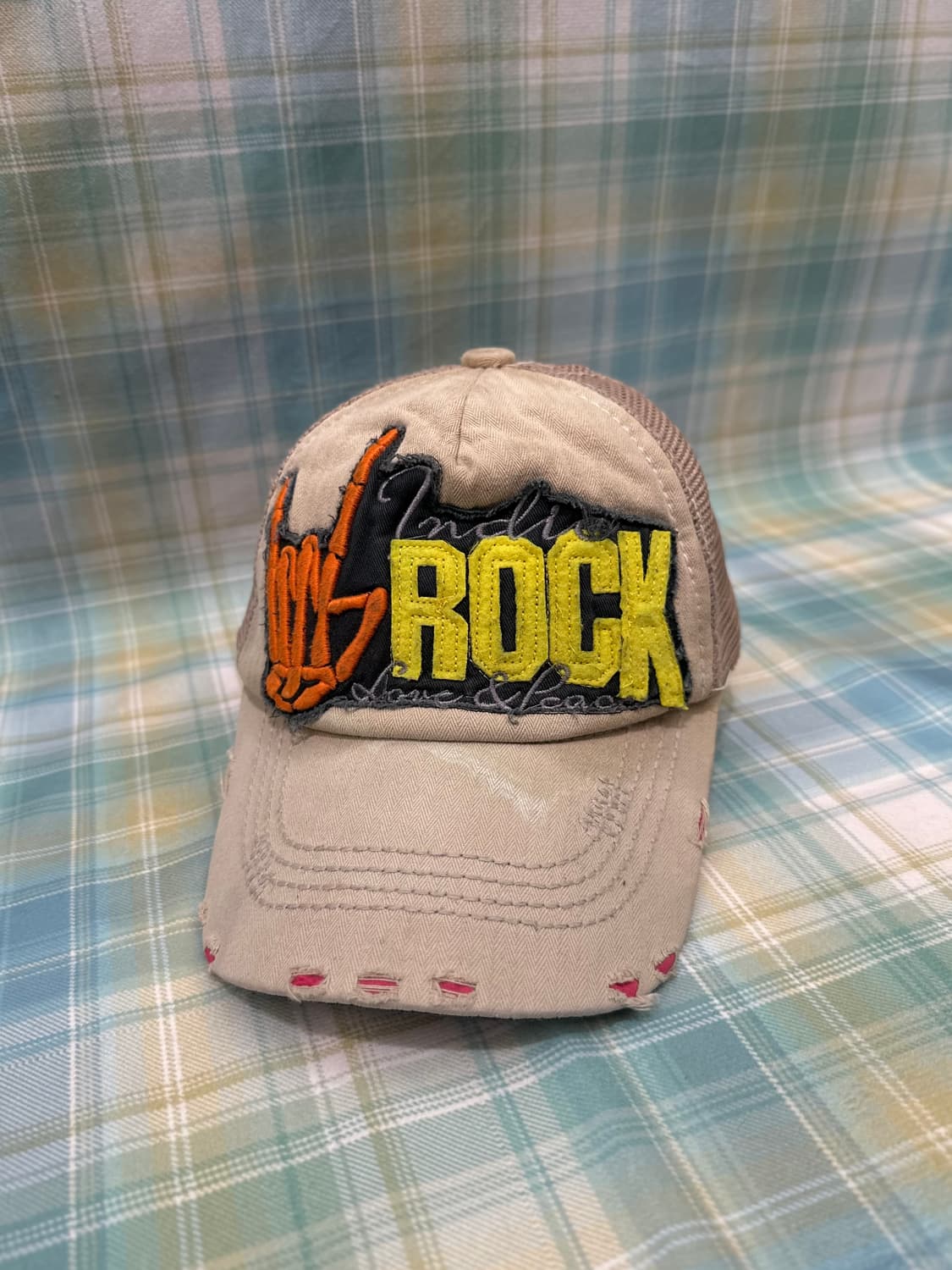 Damage Details Y2K Ball Cap 상품이미지1