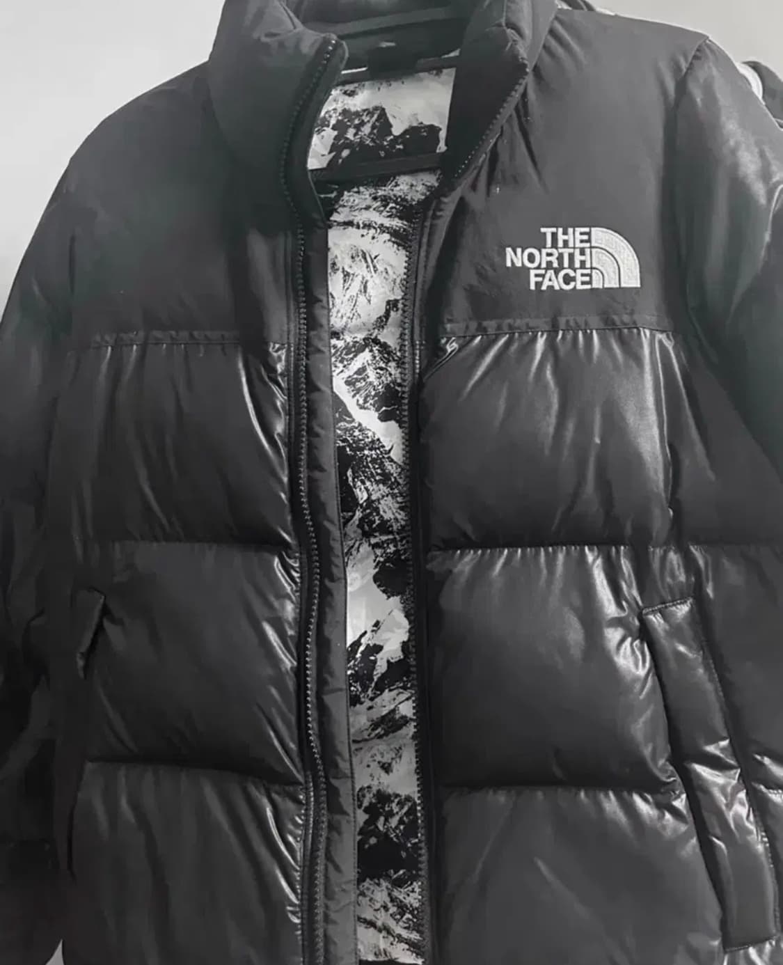 노스페이스 눕시 온볼 자켓 리얼 블랙 패딩 상품이미지3