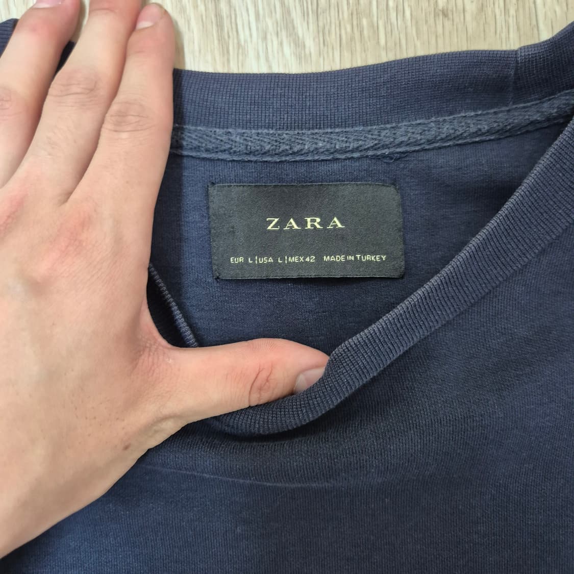 자라 클래식 사이드라인 맨투맨 상품이미지4