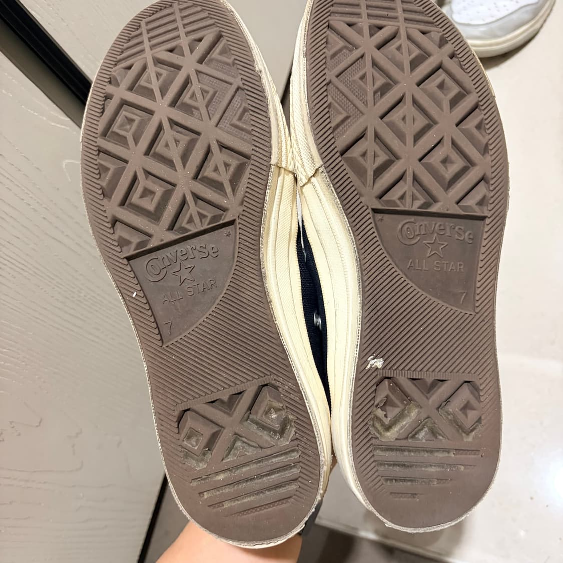 꼼데가르송 컨버스 로우 블랙 255(40) 상품이미지4