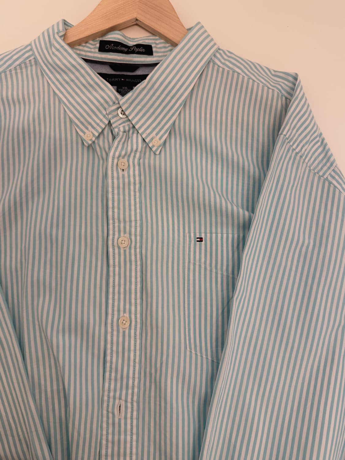 타미(Tommy Hilfiger) 코튼 L/S 민트스트라이프 상품이미지4
