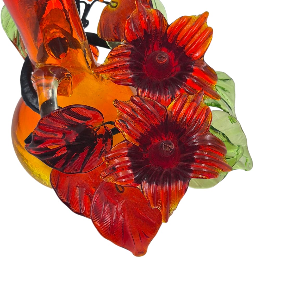 80s 류큐 선셋 크랙 꽃병&유리 송이 세트 상품이미지9