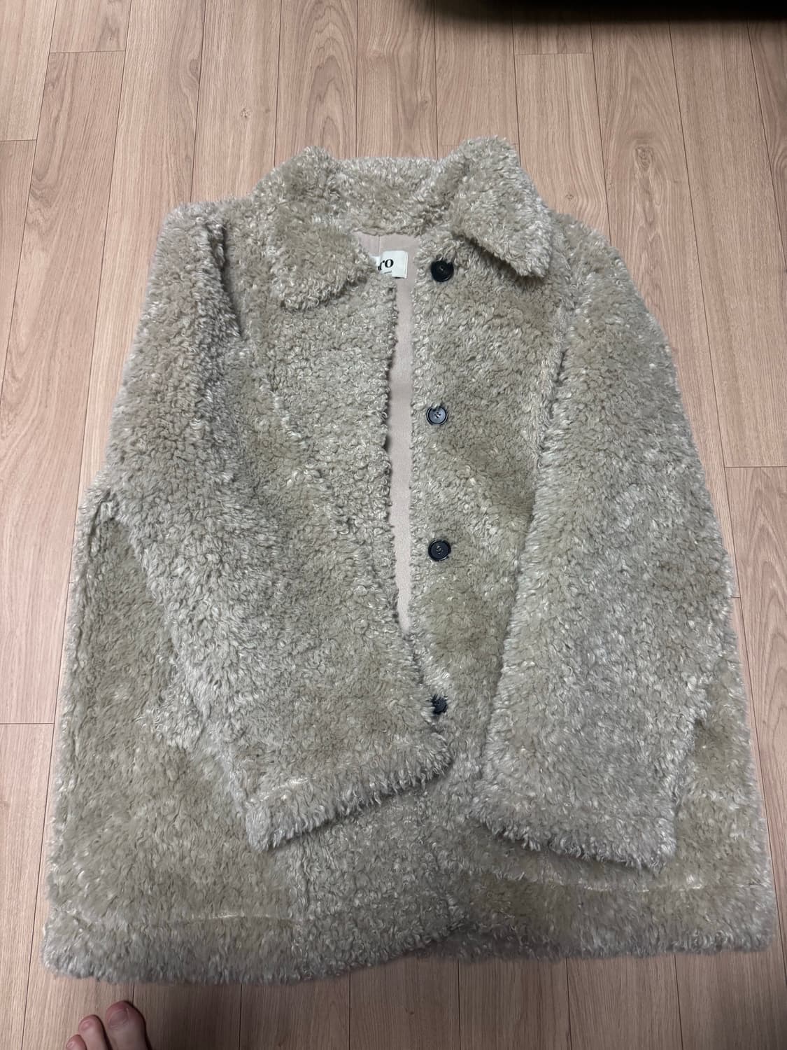 아우로 시어링 퍼코트 상품이미지2