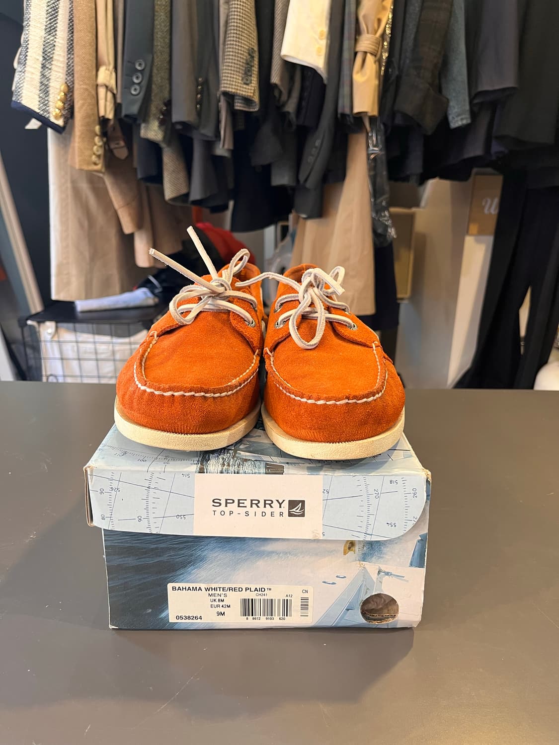 스페리 탑사이더 스웨이드 보트슈즈(280mm) 상품이미지5