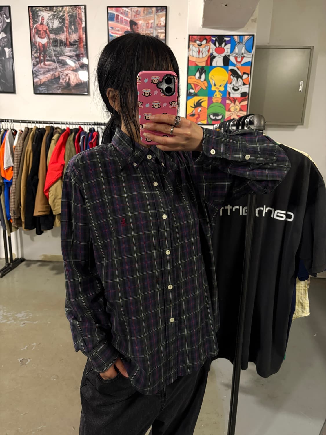 폴로 체크셔츠 상품이미지3