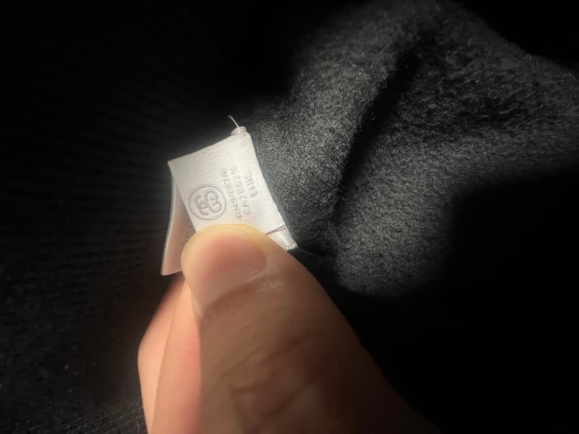 스투시 베이직 스투시 크루넥 브랙 상품이미지2