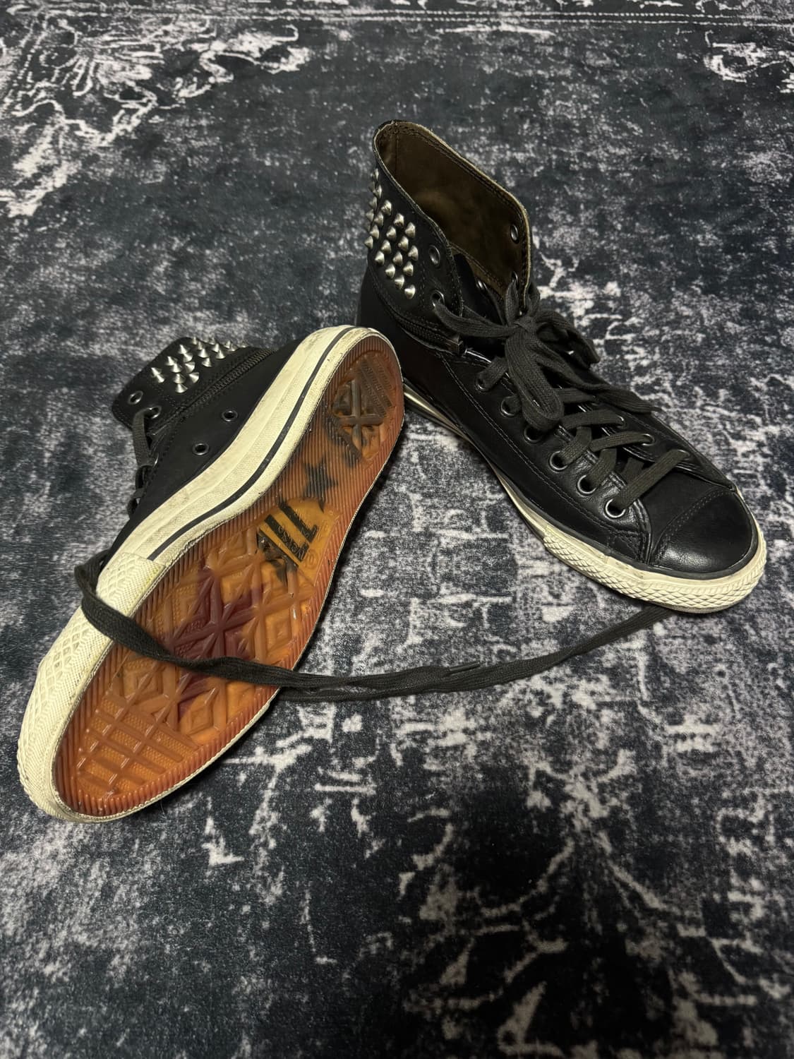 Converse x John Varvatos 레더 하이탑 상품이미지1