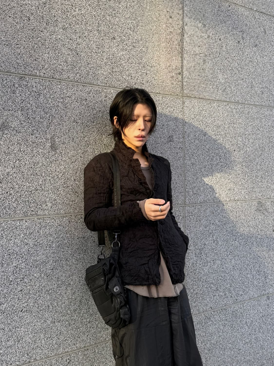 Kazuyuki Kumagai Attachment 링클 자켓 상품이미지1