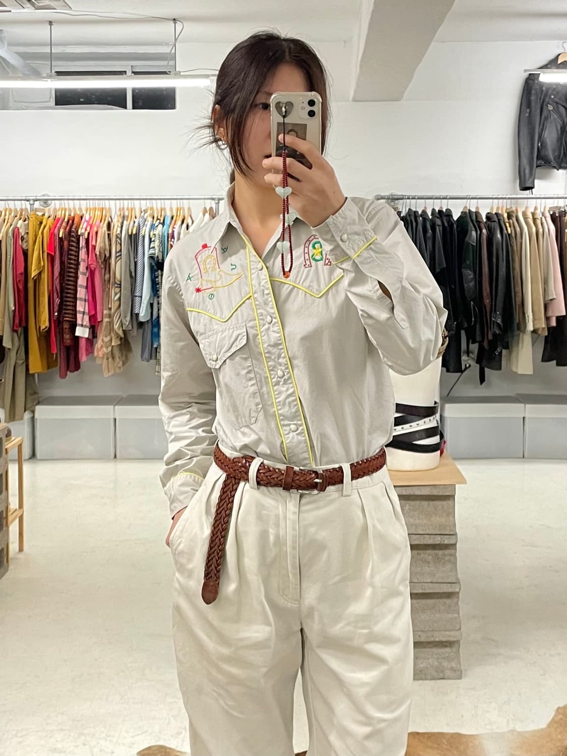 BEAMS x HIS TUBE western shirts 빔즈 웨스턴 상품이미지7