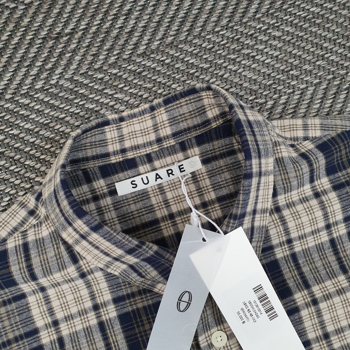 미착용 수아레 긴소매 셔츠 남방 남자105 상품이미지2