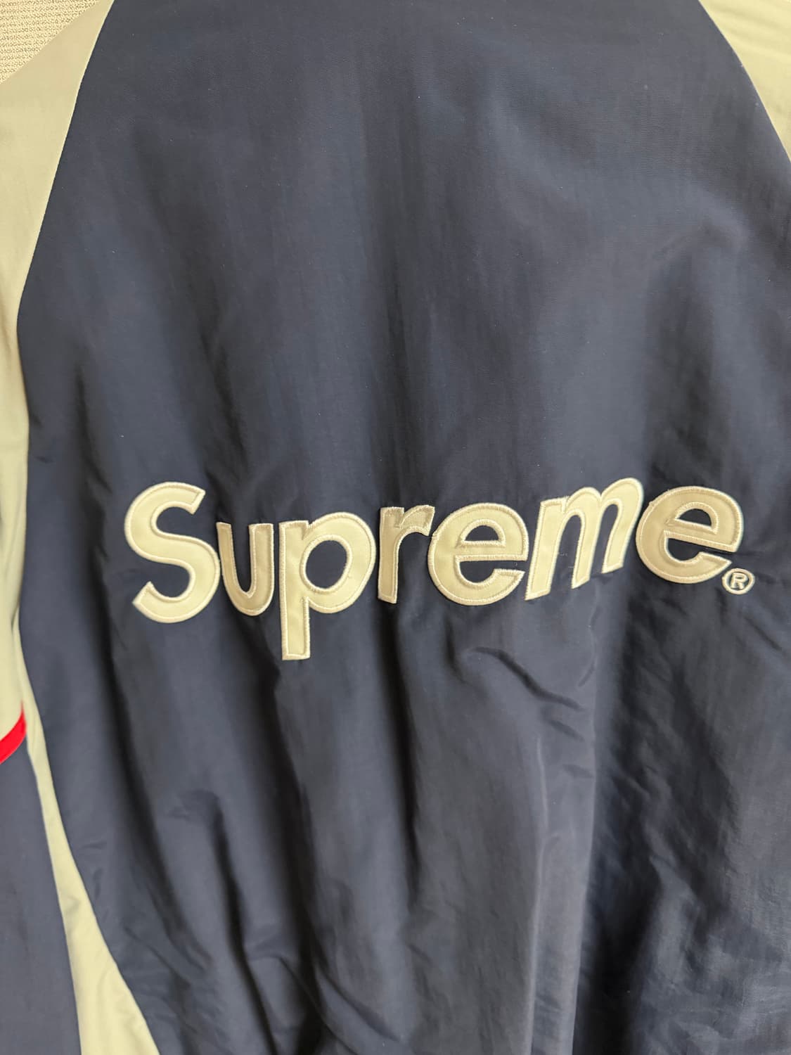 Supreme x yankees 트랙 자켓 Navy 상품이미지4