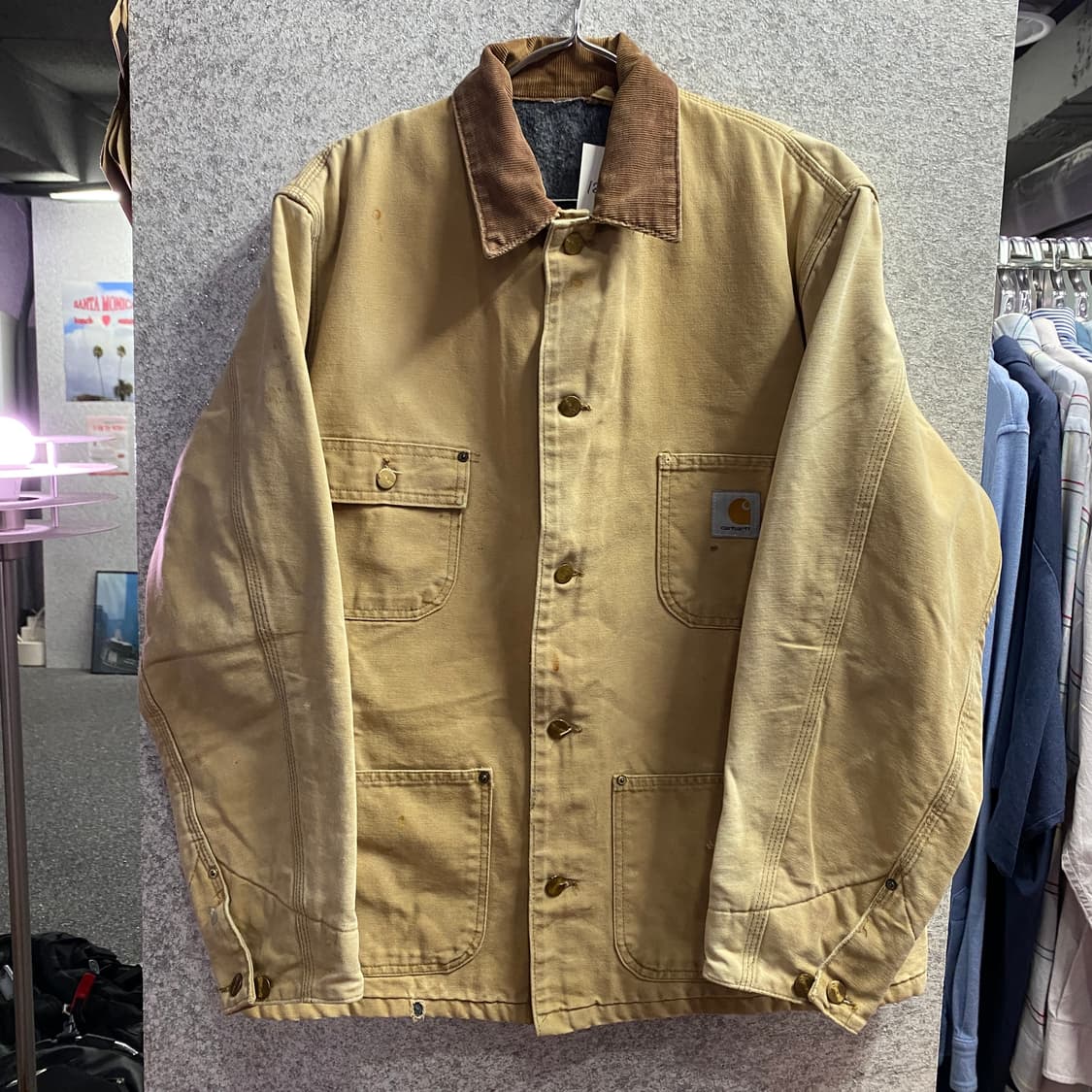 칼하트 미시건 브라운 초어자켓 B4066 상품이미지2