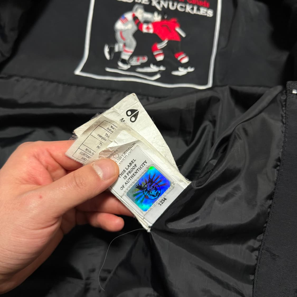 무스너클 쓰리쿼터 퍼 후드 패딩 자켓 상품이미지8