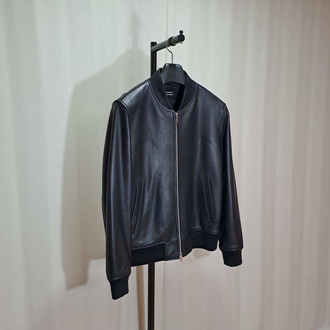 (택포) 무신사 램스킨 블루종 L B60 상품이미지3