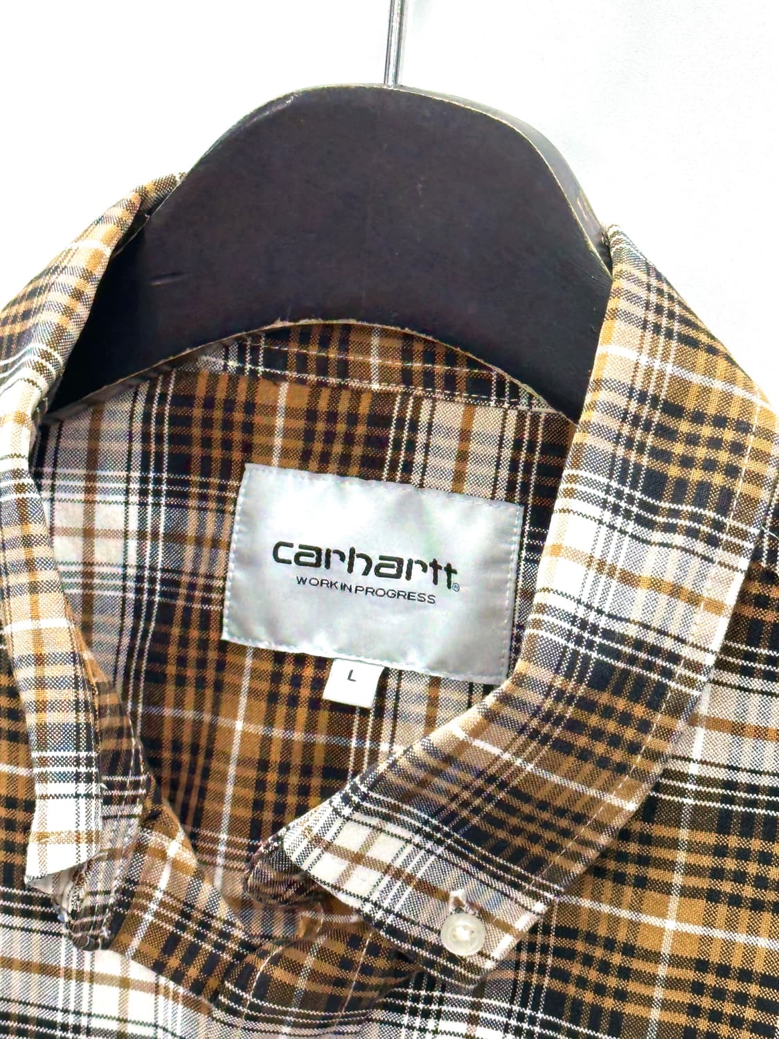  칼하트 체크 셔츠 L 상품이미지8
