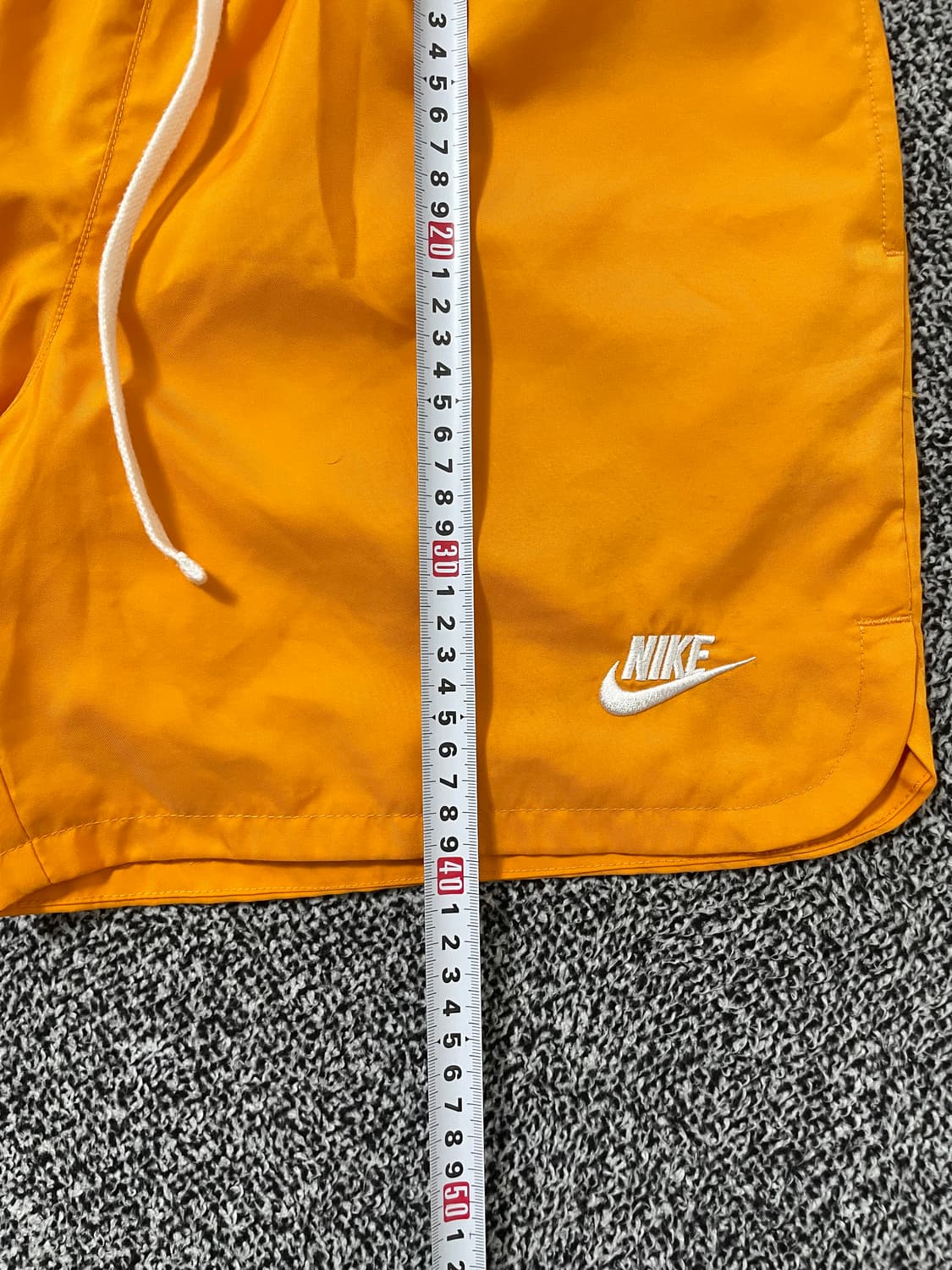 빈티지9. 나이키 NSW 우븐 베이직 쇼츠 숏팬츠 반바지 바스락 오렌지 상품이미지7