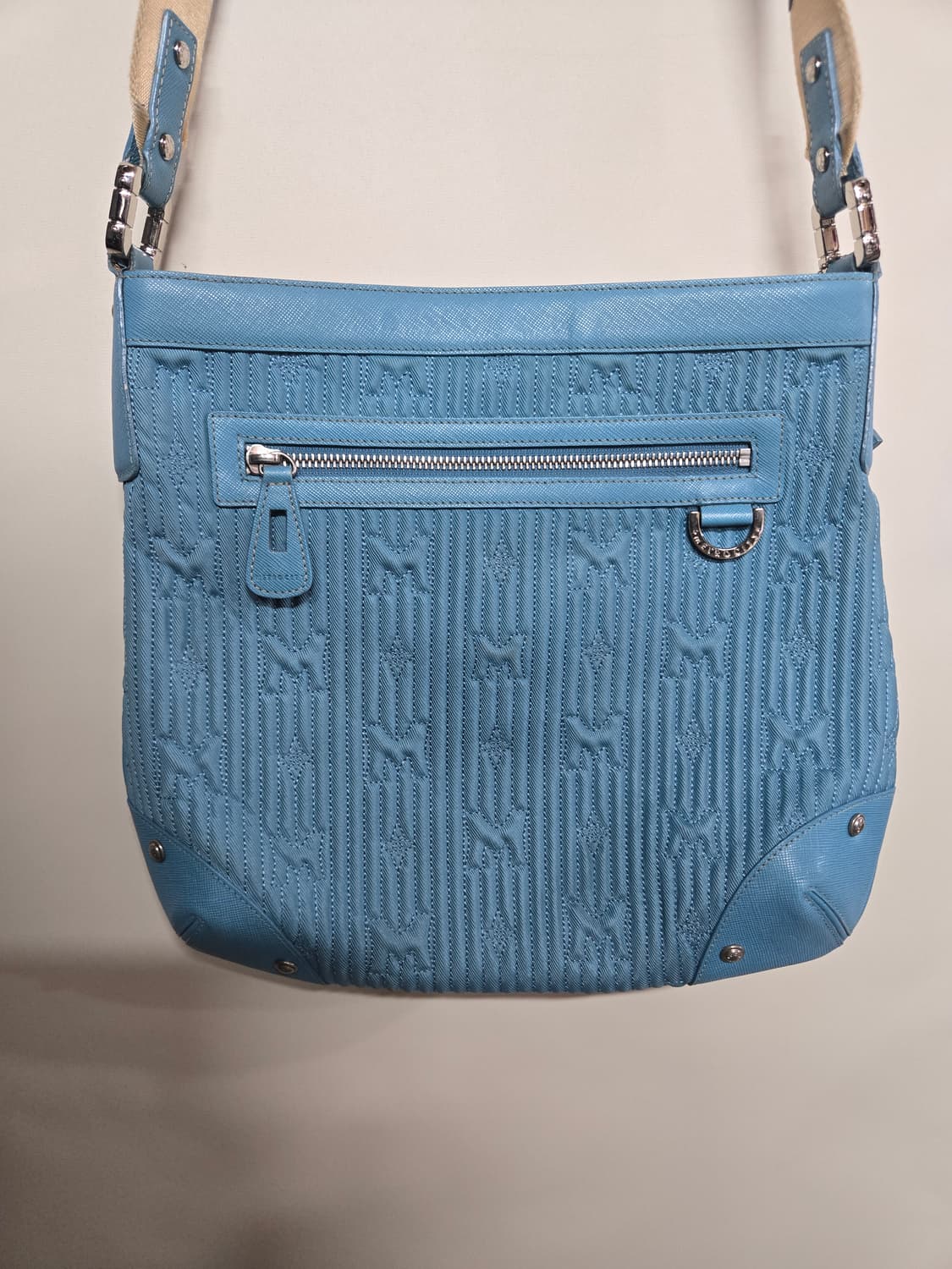 메트로시티 블루 숄더백 크로스백 상품이미지3