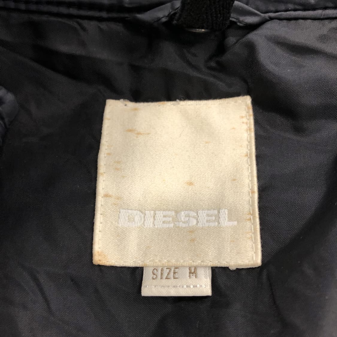 디젤 (국내판) 멀티지퍼 라이더 패딩자켓 M  상품이미지5