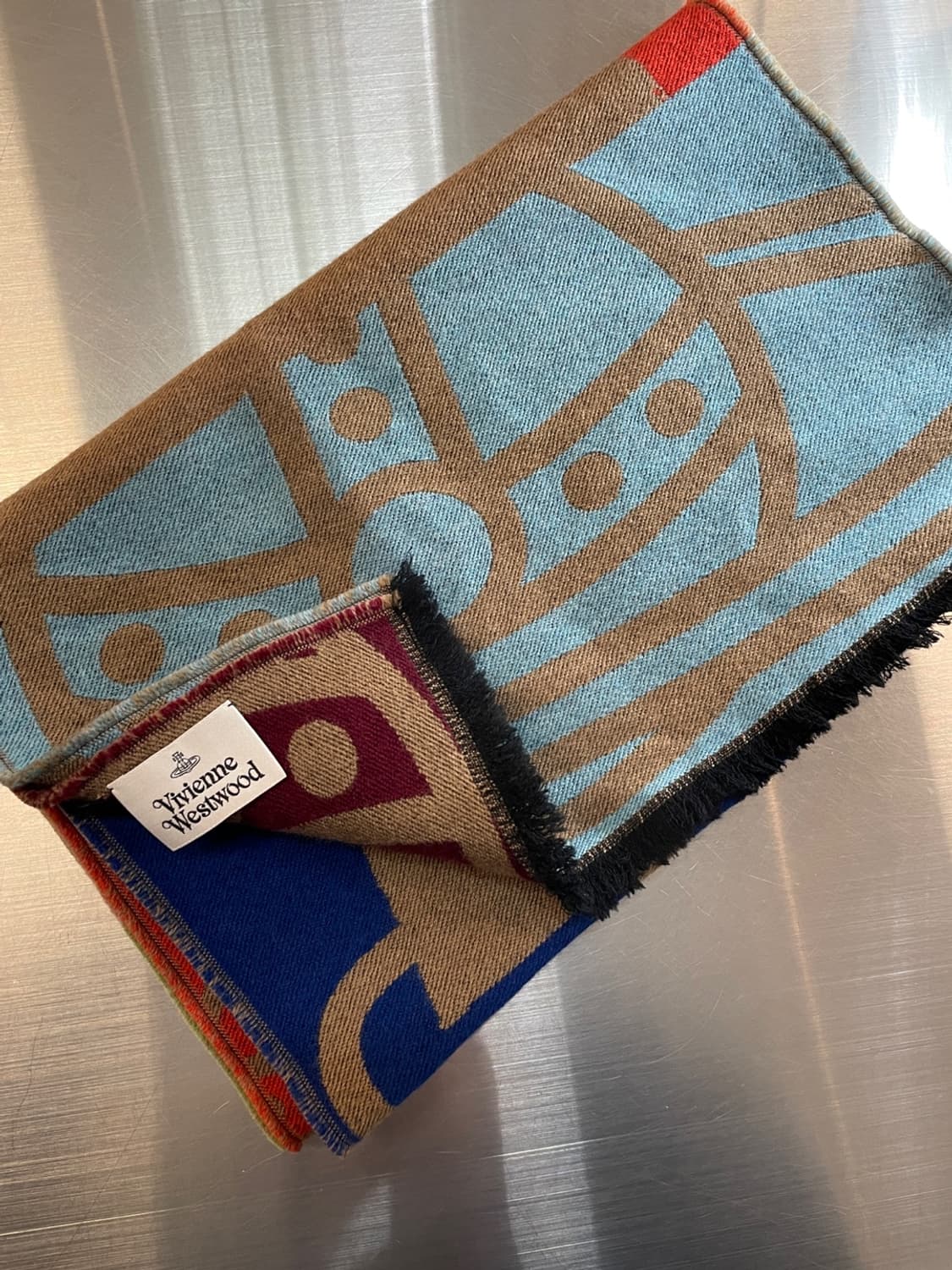 비비안 웨스트우드 로고 스카프 머플러 상품이미지2