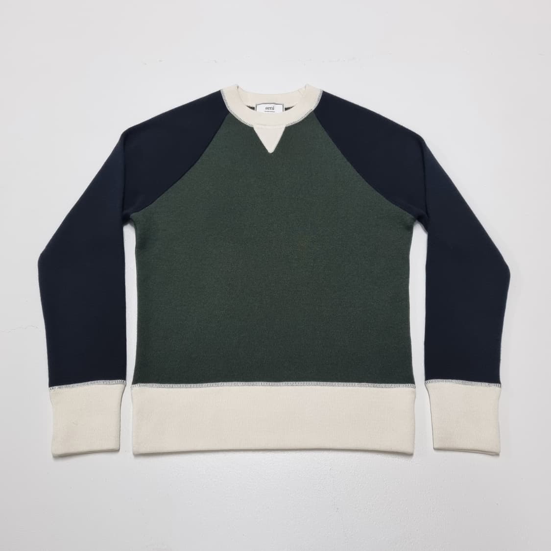 AMI PARIS 컬러 블럭 니트 - M 상품이미지1