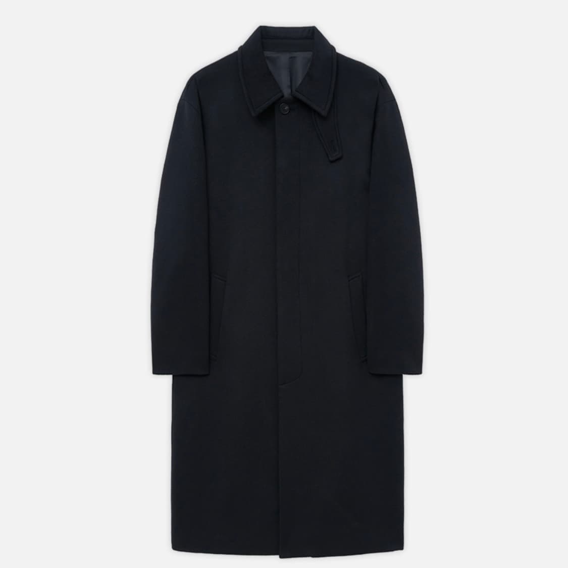 [새제품] 프리미어 퓨어 캐시미어 발마칸 코트 [BLACK] 상품이미지1