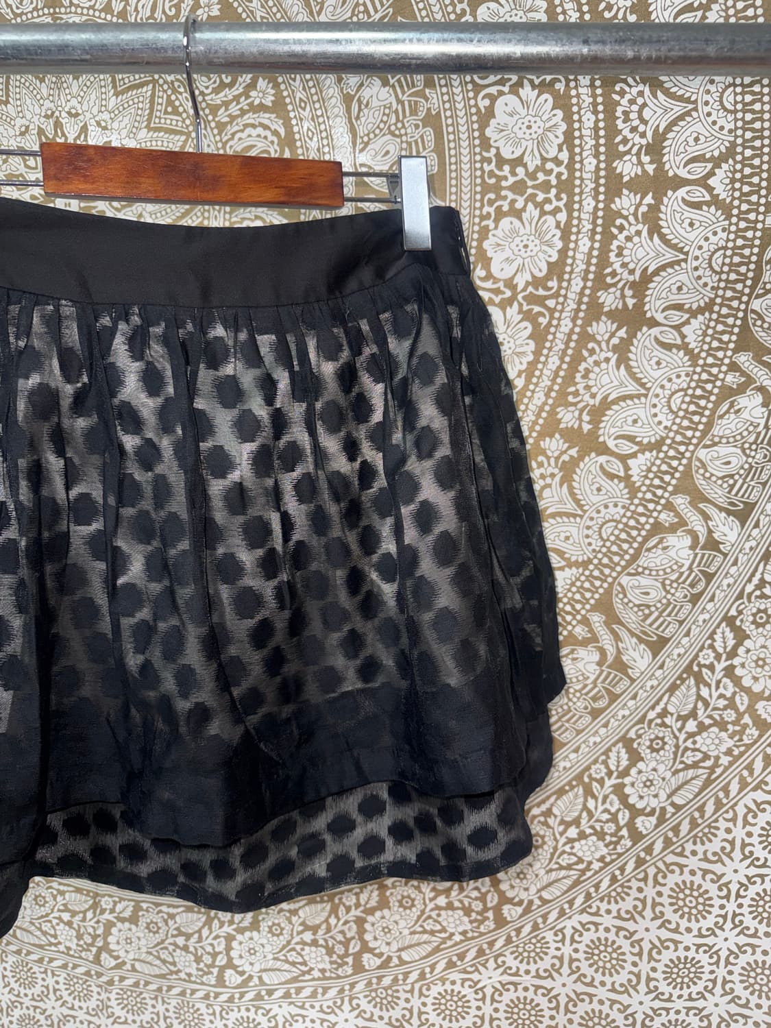 빈티지 여성 도트 미니스커트  상품이미지4