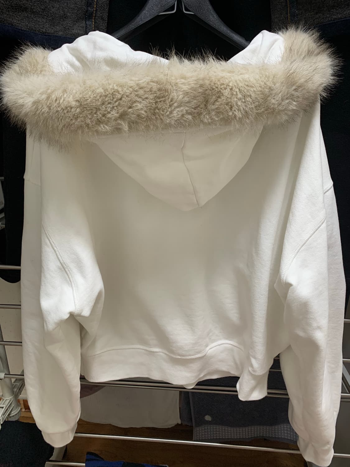 604서비스 스터드 폭스퍼 후드집업 상품이미지3