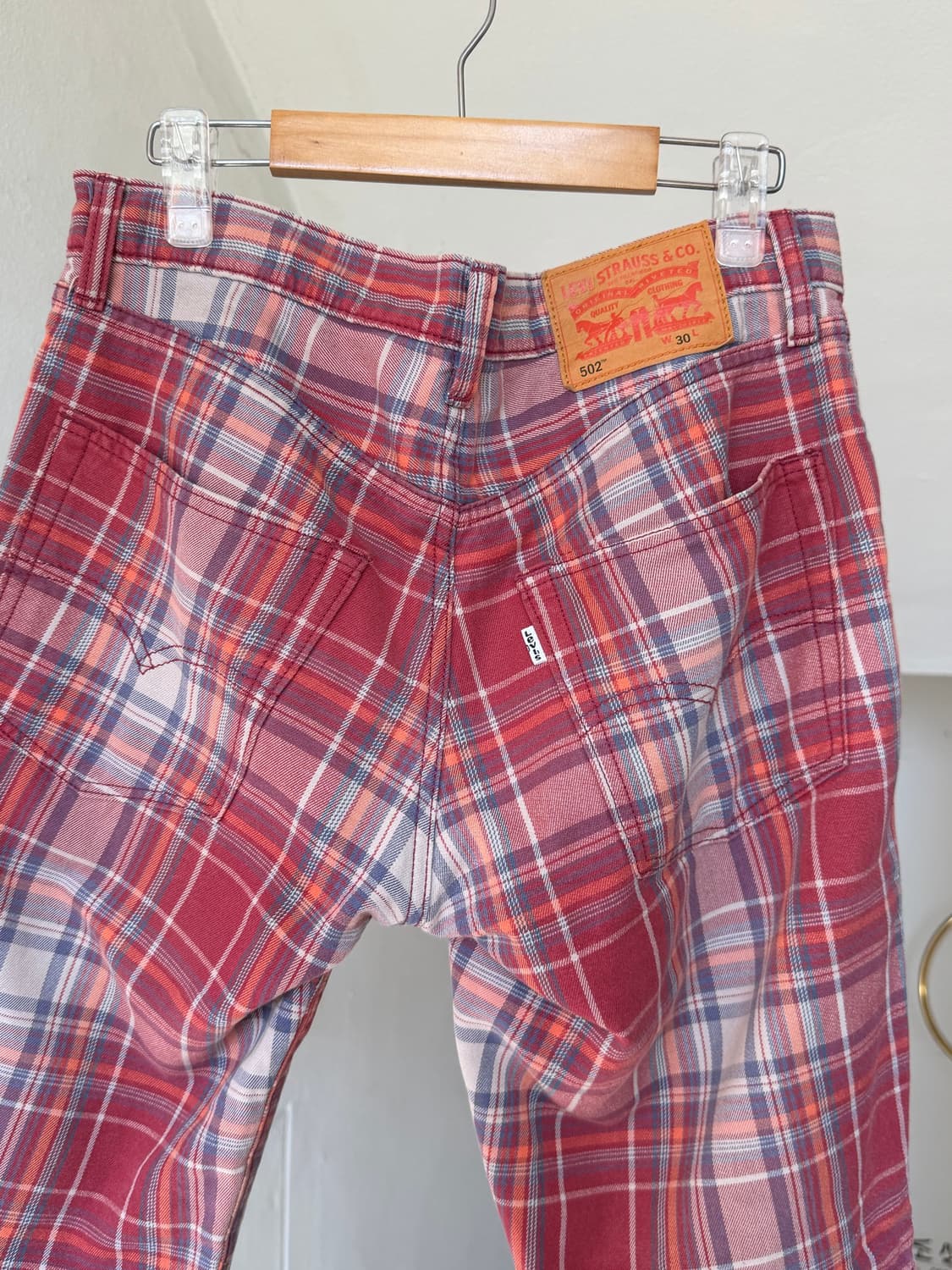 LEVIS 체크 버뮤다 팬츠 상품이미지6