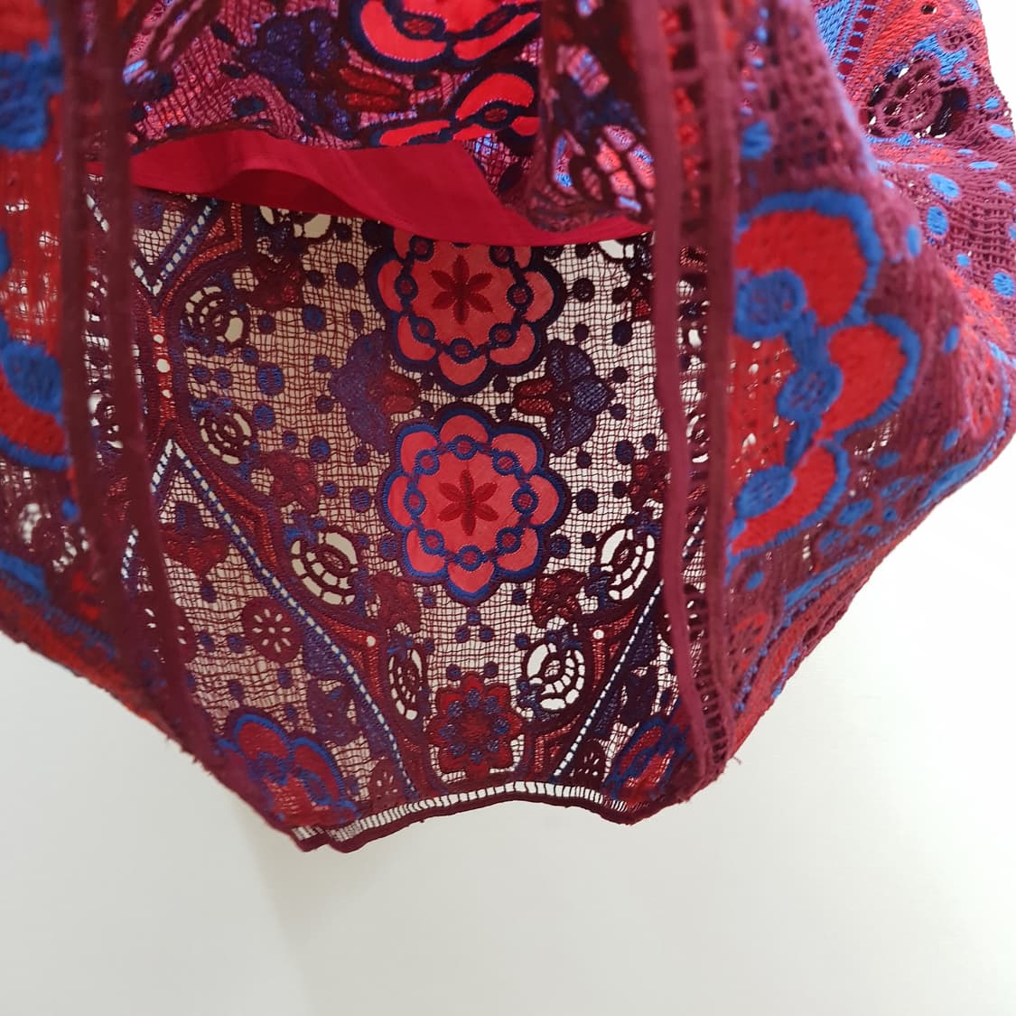 산드로 플로럴 레이스 크롭 블라우스 미디 스커트 셋업 2사이즈 상품이미지8