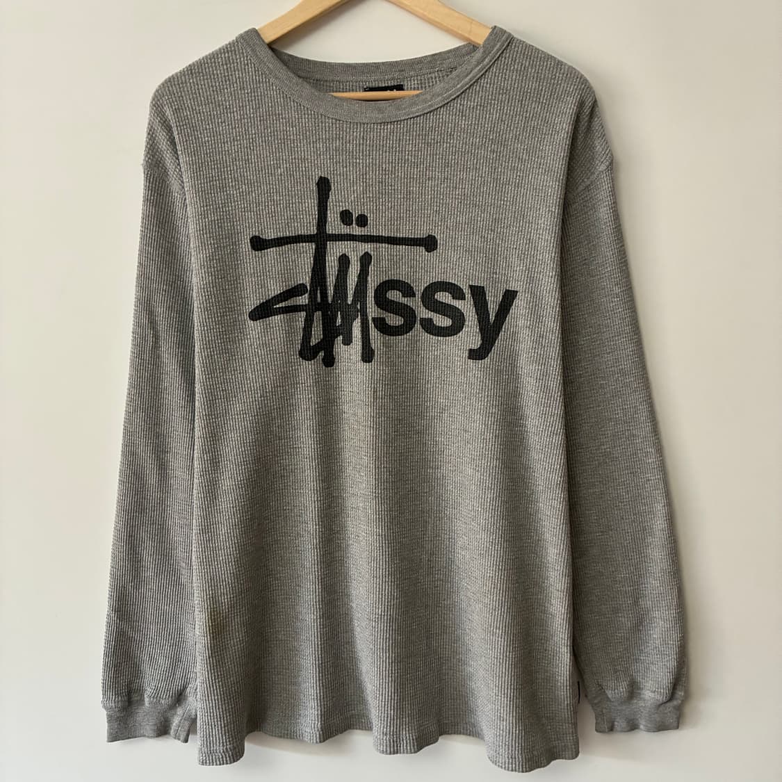 스투시 00s 와플 롱 슬리브 상품이미지1