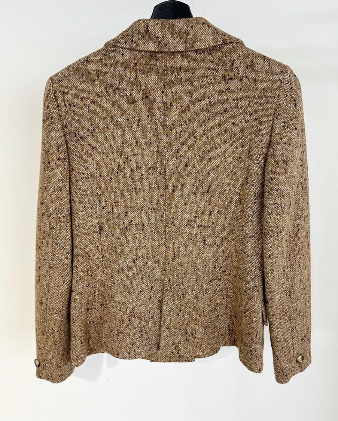 빈티지 베이지 울 블레이져 상품이미지6