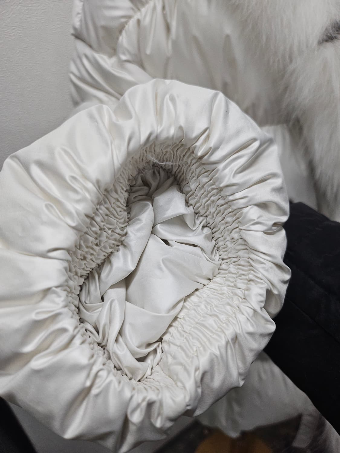 빅 퍼 글루시 구스 벨티드 다운 점퍼패딩 S ㅡL 상품이미지3