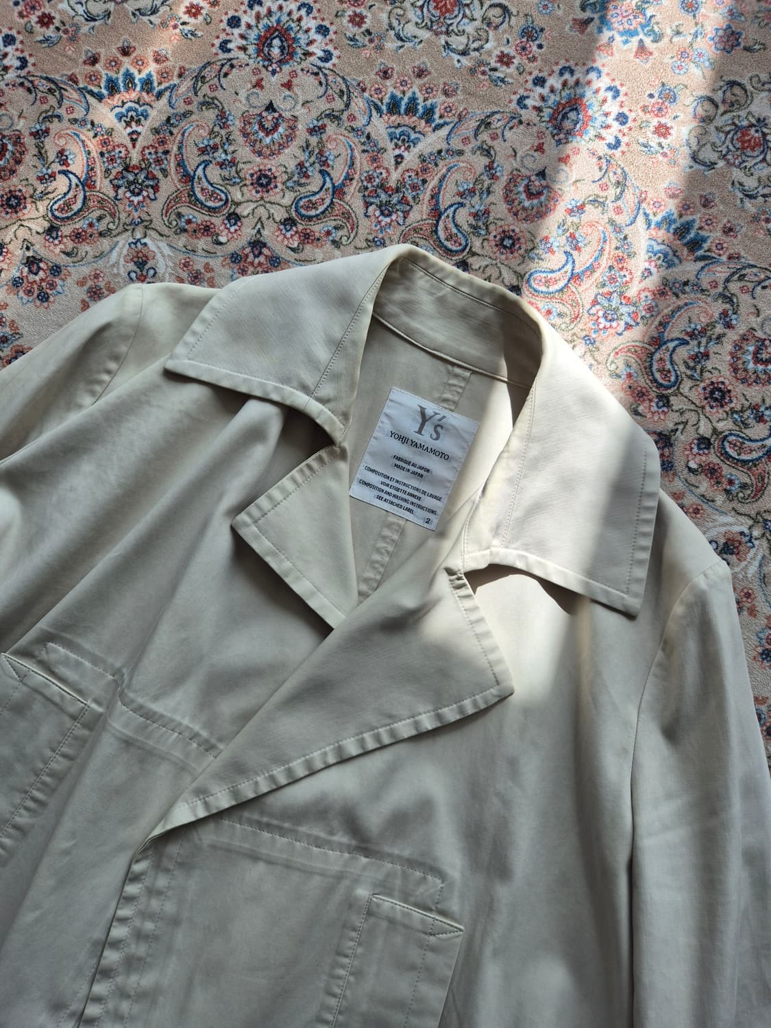 요지야마모토 오버핏 코트 상품이미지2