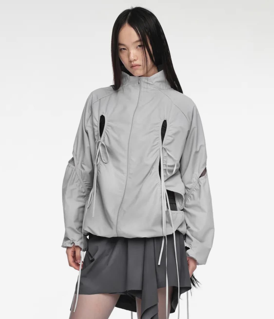 나체 cut-out wind breaker 컷아웃 윈드브레이커 바람막이 상품이미지1