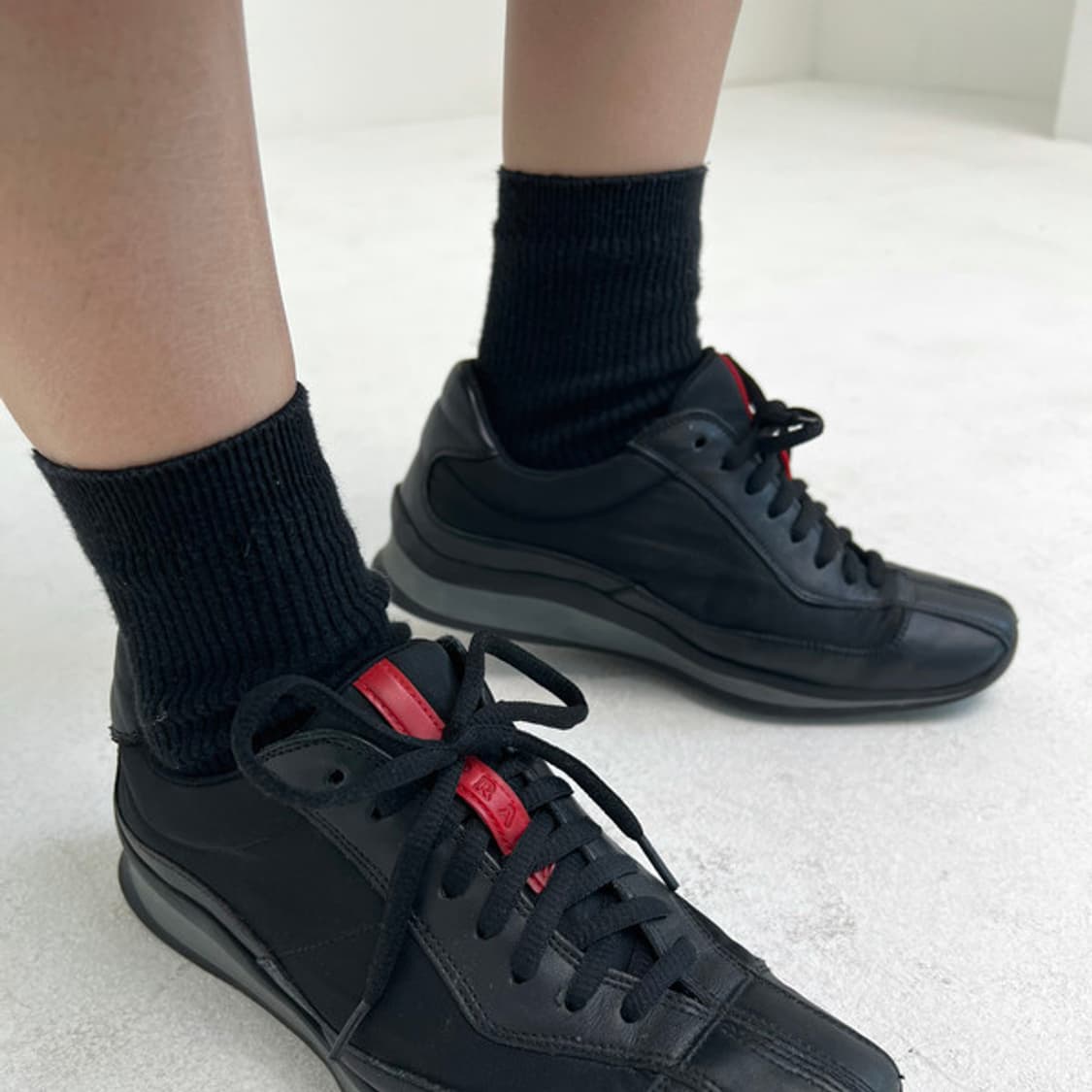 프라다 스포츠 아카이브 아메리카컵 스니커즈 레이디스 상품이미지1