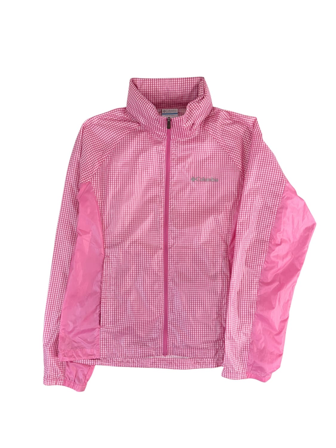 컬럼비아 체크 바람막이 (m) 상품이미지1