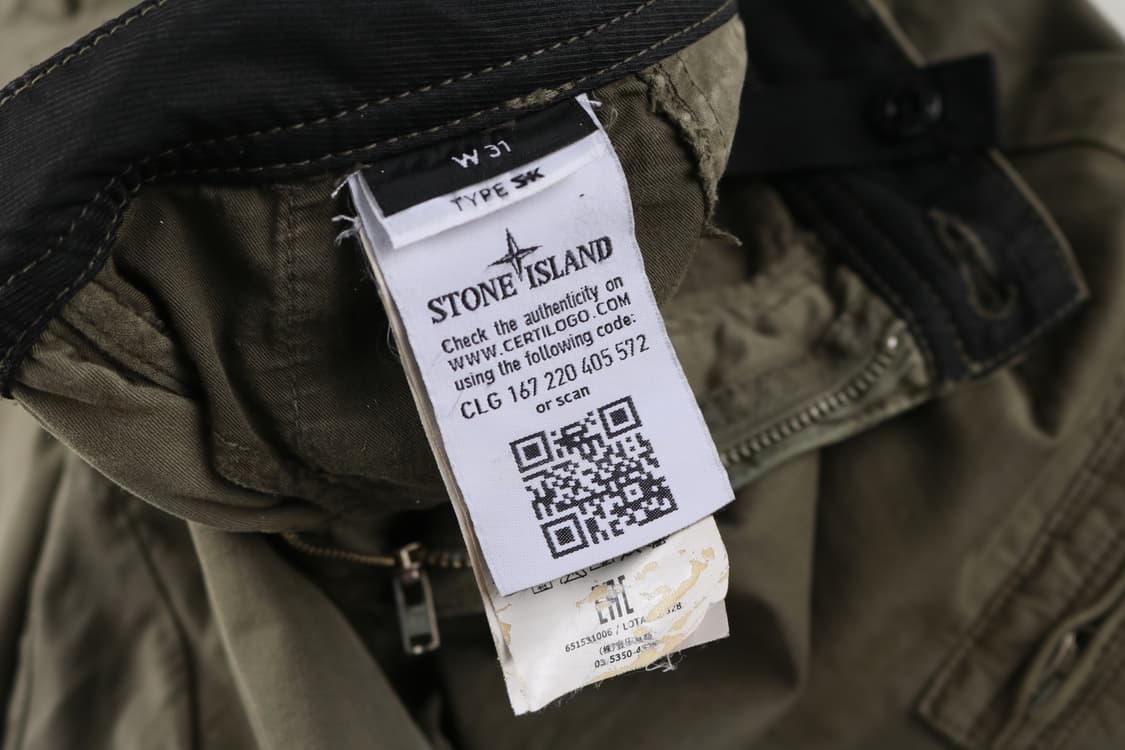 스톤아일랜드 테이퍼드 카고팬츠 상품이미지6
