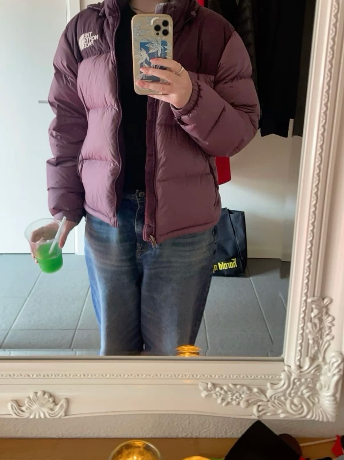 노스페이스 눕시 브라운 자켓 상품이미지1