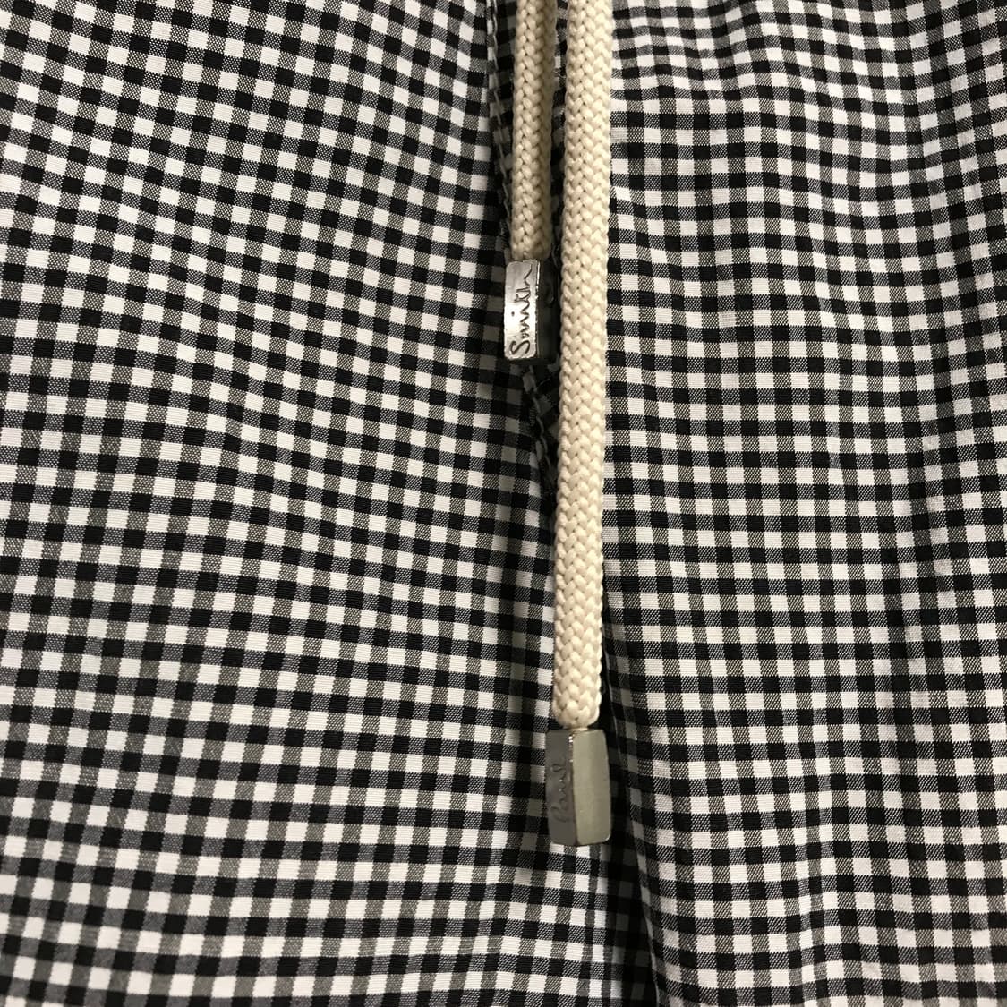 폴스미스 깅엄 체크 반바지 M 상품이미지4